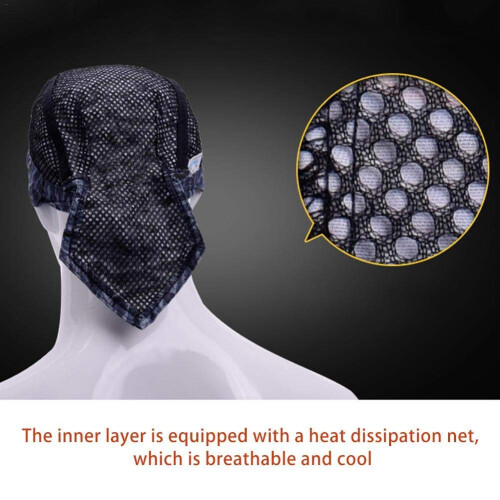 Flame Retardant Welding Hat Fire Resistant Work Cap with Breathable Cooling Fabric and Washable Design 2