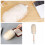 Cleaning Duster with Solid Wooden Handle, Compact Household Dust Brush, Lightweight and Easy Storage 3