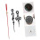 10 Sets Metal Clock Hands Replacement Kit with Durable Finish, Easy Installation for DIY Wall Clocks 5