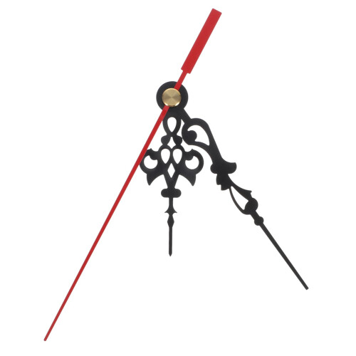 10 Sets Metal Clock Hands Replacement Kit with Durable Finish, Easy Installation for DIY Wall Clocks