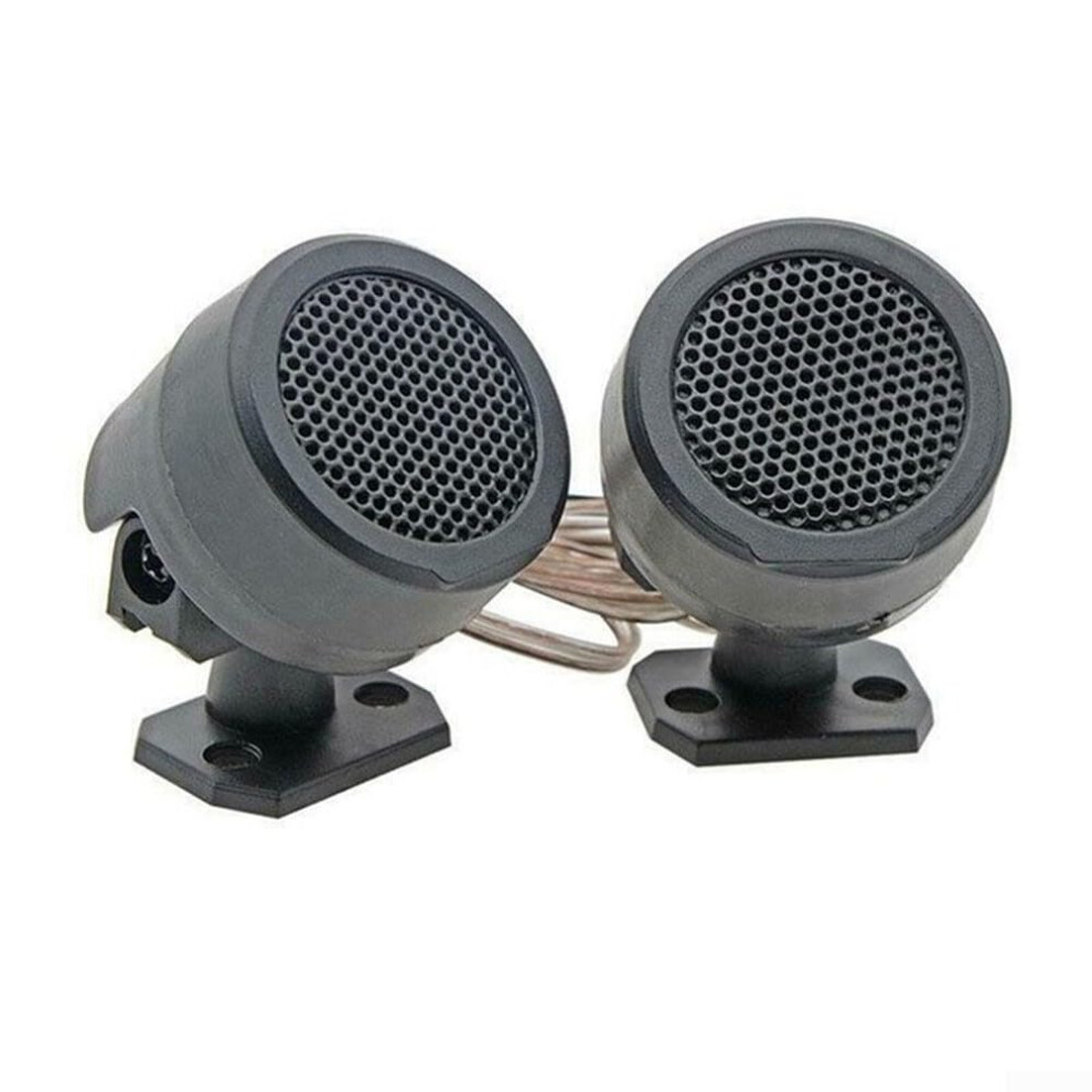 12V Car Tweeter Speakers 500W Pair With Builtin Crossover Compact Dome Design For Clear Treble 9073542141860