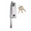 Stainless Steel Sliding Door Security Lock Bolt Silver AntiTheft Latch with Screws for Home Use 1
