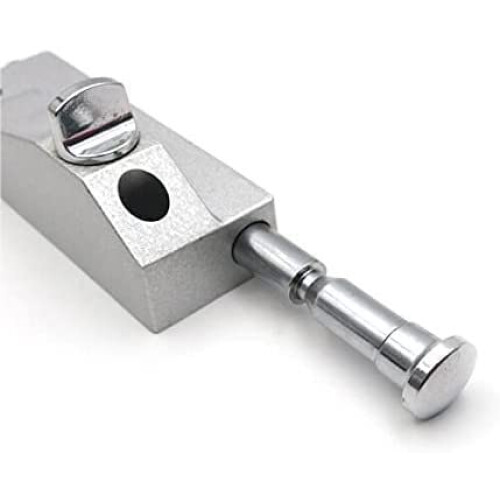 Stainless Steel Sliding Door Security Lock Bolt Silver AntiTheft Latch with Screws for Home Use 1