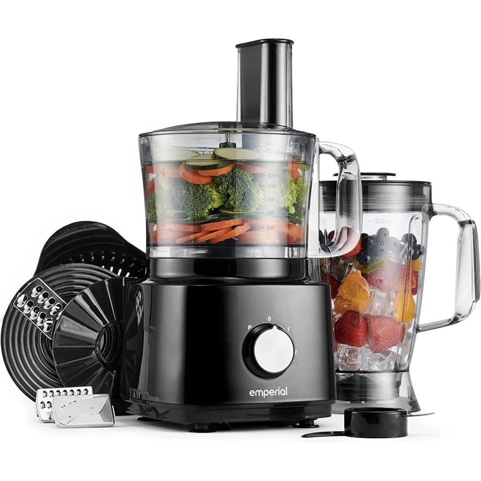 100% Brand New And High-Quality Food Processor 750W Blender Chopper Juicer