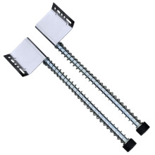 27 Inch Garage Door Cable Protector Pair, HeavyDuty Steel Guards for Smooth Door Operation and Cable Damage Protection