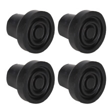 Walking Cane Tips 16mm Anti Slip Rubber Replacement with Enhanced Traction Grip and Noise Reduction