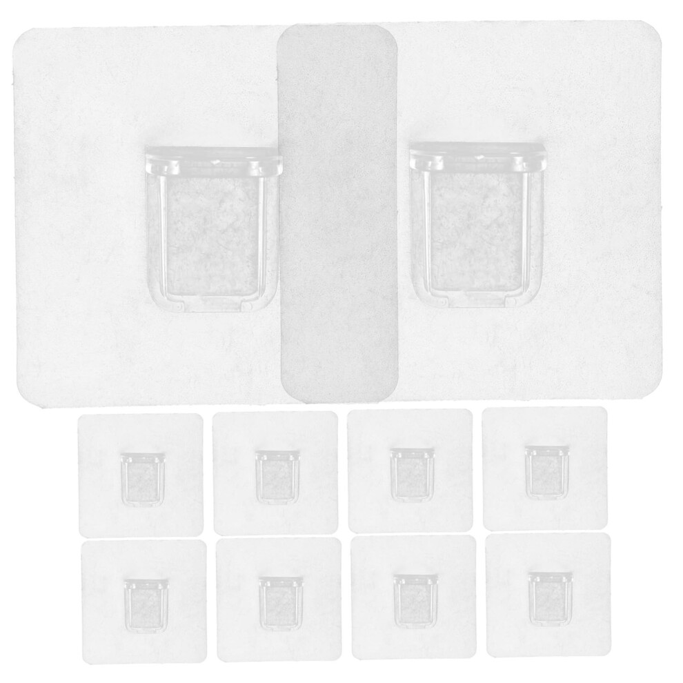 10Pcs No Drill Cabinet Shelf Pegs Heavy Duty Plastic Shelf Support Clips For Kitchen And Bathroom 9073542142126