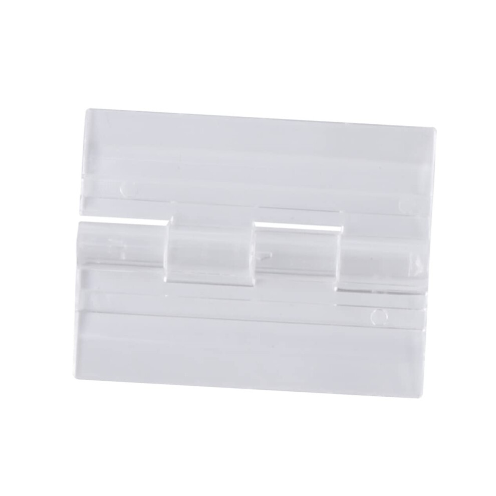 10Pcs Acrylic Hinges Durable Thick Clear Cabinet Hinges For Jewelry Boxes And Small Projects 9771547992226