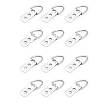 Adjustable Picture Hanging System Kit with Metal Rail Hooks and Cables for Art Gallery Display
