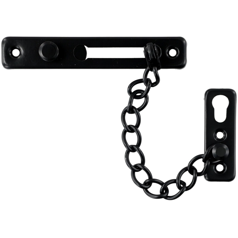 Stainless Steel Door Chain Lock 2 Pcs Heavy Duty Security Guard For Home Enhanced Door Safety 9351714619691