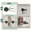 Matte Black Door Handle Lever Set, Keyless Passage Function, Modern Interior Door Hardware 2 Pack 5