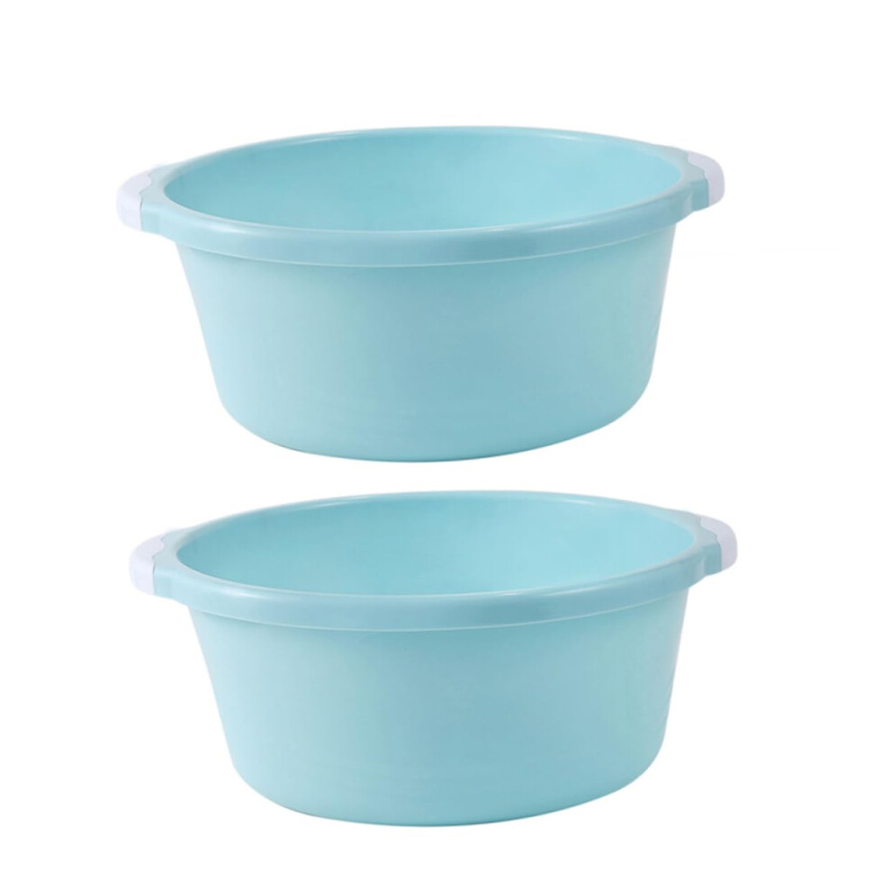 Plastic Wash Basin Medium Size Multipurpose Foot Soak and Laundry Tub for Bathroom