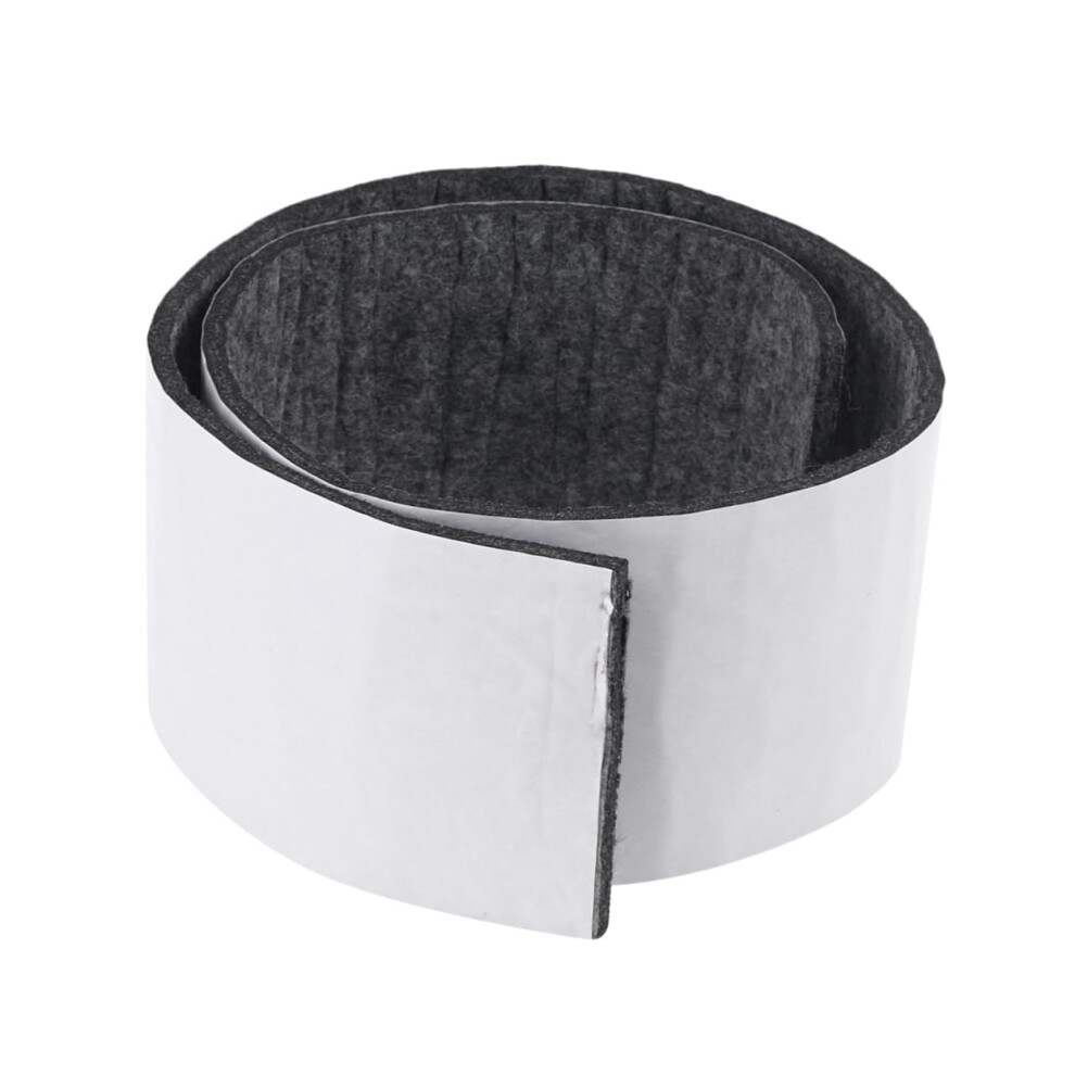 Furniture Felt Pads 100X10cm Dark Grey, Adhesive Floor Protectors For Hardwood, Cuttoshape Scratchresistant 9073542142744