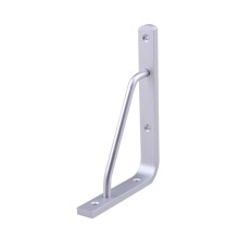 2pcs Heavy Duty Aluminum Alloy Wall Shelf Brackets 30x19cm Triangular Design for Kitchen Garage Home