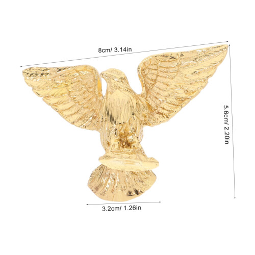 Vintage Brass Cabinet Pull Handle with Eagle Design, Solid Brass Durability for Kitchen Dresser 1