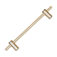 Modern Brass Cabinet Handles Gold Drawer Pulls for Kitchen Furniture, Durable Golden Finish