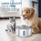 (UK Plug) 2025 Automatic drinking fountain for cats with energy-saving LED indicator 2