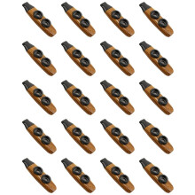 20X Kazoo with Flute Diaphragms Plastic Kazoo Musical Instruments Kazoo for Guitar, Ukulele