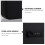 Key Lock Box Wall Mounted Key Cabinet with Secure Code Lock Access for Home Office School Black 5
