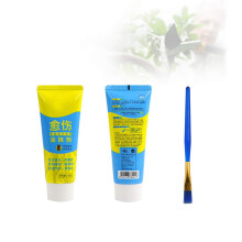 Bonsai Grafting Paste 100g Plant Wound Healing Sealant with Brush Easy Application Moisture Lock