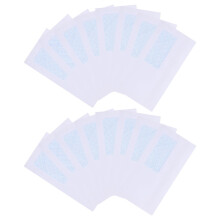Self Seal Window Envelopes 115x225mm 50 Pack, Peel and Seal Left Window Design for Business Mailing