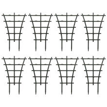 Plant Trellis Set 8pcs Stackable Plastic Climbing Plant Support for Indoor Potted Houseplants