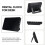 Digital Clock Alarm Clock WiFi Clock, Extra Large Letters, Temperature & Humidity, Calendar, Week,B 1