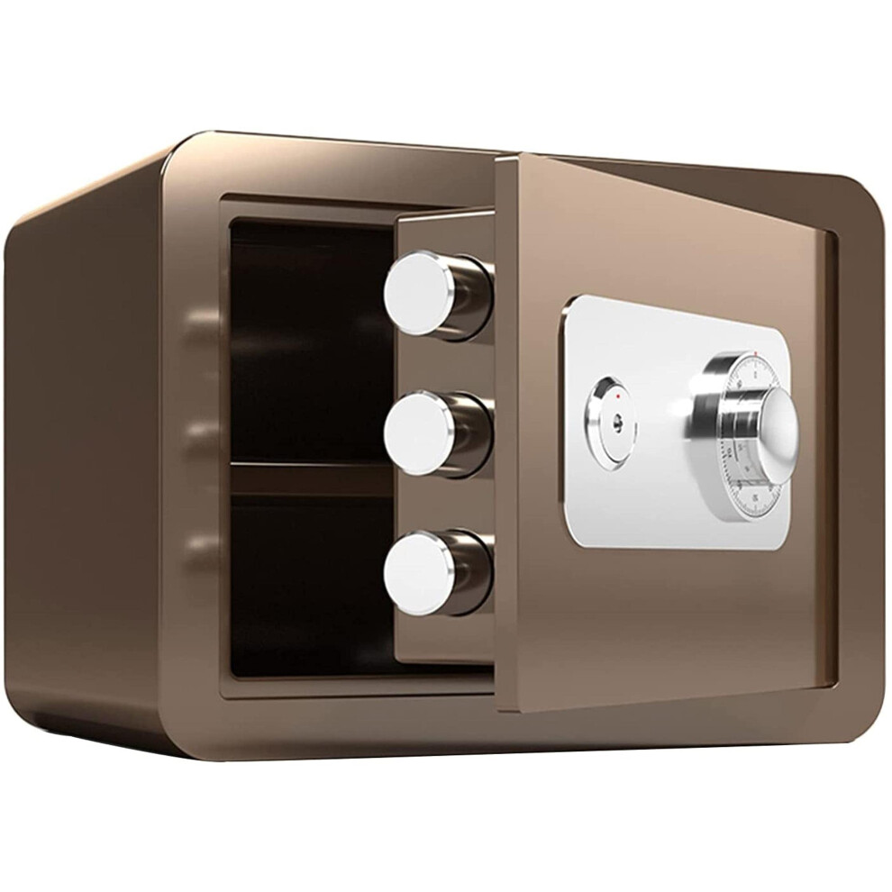 Small Fireproof And Waterproof Safe Box For Home Use, Durable Steel Antitheft Design For Documents 9351714620826