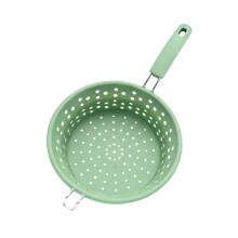 Cooks Grades Silicone scoops With Reinforced Frame-grass green