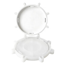 Elegante stuurwielvorm siliconen bakvorm Home Deck-mallen voor
