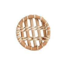 Handmade Rattan Beverage Coaster Decoration Round Placemat-10