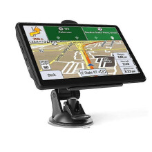 (European Standards) Newest Model with Voice Navigation and Traffic Alerts 7 Inch Car GPS Navigator