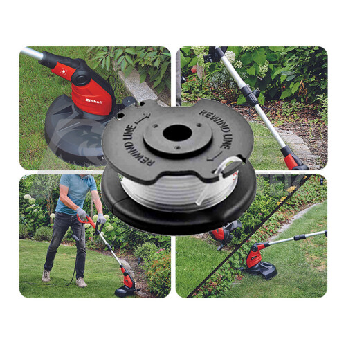 Ersatzspule und Abdeckung für Einhell Rasentrimmer   6-pack 1