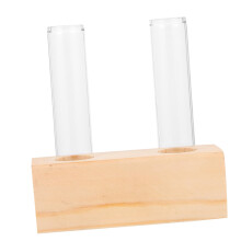 Glass Test Tube Propagation Station for Pothos, Wall Mounted Plant Holder Vase, Minimalist Decor