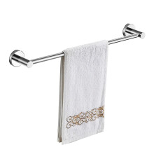 43.3 Inch Wall Mounted Stainless Steel Towel Rack and Bar, 2 in 1 Design Rust Resistant Bathroom Organizer