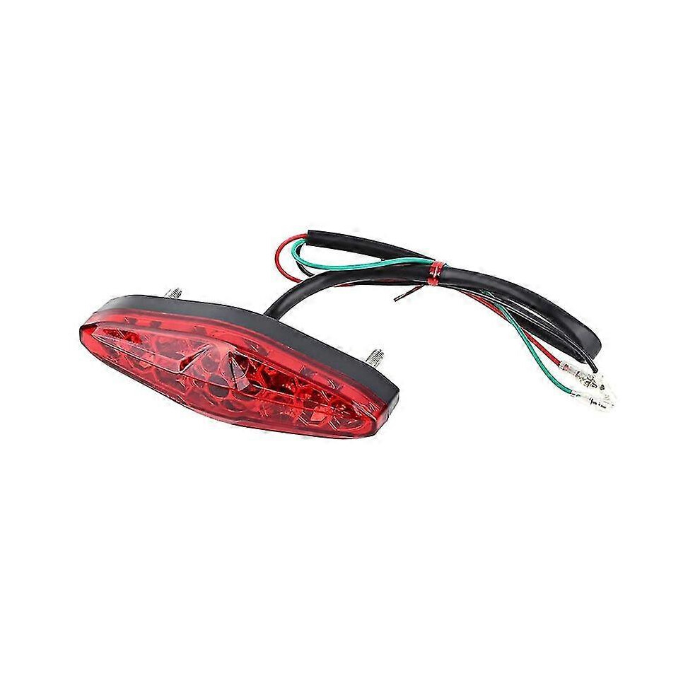 Universal Motorcycle Brake Rear Stop Running Tail 15 Led Atv Dirt Bike 12V Light/Red 3041478687468