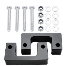 2" Front Coil Spring Spacer Leveling Lift Kit compatible with Chevy Silverado 2007-2018 GMC Sierra GM 1500