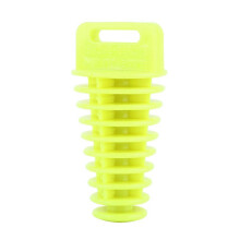 Pot d'échappement jaune pour moto, quad, VTT, 2 et 4 temps.