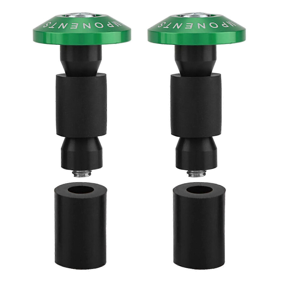 22Mm 7/8Inch Motorcycle Handlebar End Slider Plug Caps Compatible With Racing Atv Offroad Titanium 3859588476144