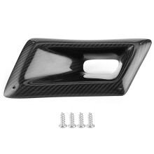 Panneau de levier de vitesse et garniture d'allume-cigare pour voiture, impression par transfert d'eau, compatible avec Honda Accord 2018-2020
