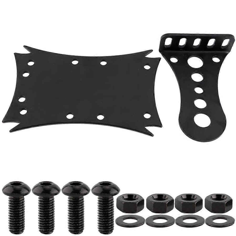 Universal Motorcycle Retro Side Mount Tail Holder License Plate Frame Bracket #B Light 3031136192960