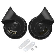 Waterdichte elektrische slakkenhoorn met een geluidssterkte van 100 dB, universele luidspreker, compatibel met auto's en motoren (12V).