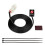 Universal CNC Aluminium Alloy Motorcycle Speed Gear Display Indicator Holder Bracket 3
