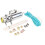 Aangepaste handbeschermer voor motorfiets met LED-verlichting (wit) 1