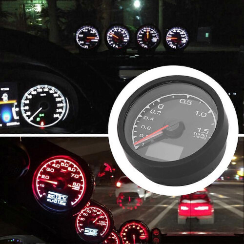 12V Universal 52mm/2in LED Ταχύμετρο Μετρητή Αυτόματη Τροποποίηση Οργάνου 2