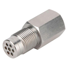 Raccord en T en acier inoxydable M10 pour capteur de pression d'huile vers adaptateur NPT Turbo Supply