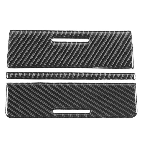 6pcs Carbon Fiber Interior Gear Shift Panel Cover CoDriver Fit compatible with Mitsubishi Lancer GTS 2008-2016
