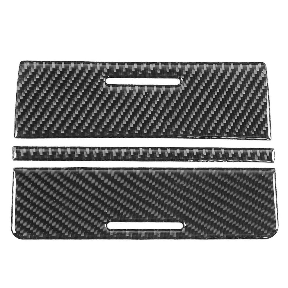 6Pcs Carbon Fiber Interior Gear Shift Panel Cover Codriver Fit Compatible With Mitsubishi Lancer Gts 2008-2016 3404985370641