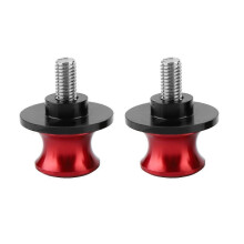 2 stuks 8 mm CNC-achterstandaard/achterbrug/swingarm-sliders voor motorfietsen (goud)