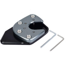 Antislip zijstandaard verlengstuk voor motorfiets, compatibel met Honda NC750X 17-19, blauw